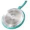 Martha Stewart Everyday Rexford 11 Inch Ceramic Nonstick Aluminum Pancake Pan in Teal 141000.01 - alternate 4