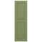Ekena Millwork True Fit PVC Two Equal Raised Panel Shutters, Moss Green, 18W x 80H, PR TFP101RPF18X080MG - alternate 9