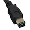 Sanoxy 15ft IEEE 1394a FireWire 400 6-pin to 4-pin, Black SNX-CBL-LDR-FW104-1115 - alternate 2