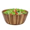 Megachef 13.8 Inch Jumbo Acacia Wood Salad Bowl 750122155M - alternate 1