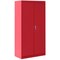 Sandusky Lee Storage Cabinet, 66 in H, 30 in W, 18 in D, Swing, Keyed, Red, 3 Shelves VF31301866-01 - alternate 3