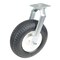 Vestil Pneumatic Swivel Caster 12 In. Diameter x 3-1/2 In. Width 300 Lb. Capacity Black/White CST-PN-12X3.5-S - alternate 1