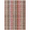 Homeroots 5' X 8' Red Pink And Pewter Plaid Washable Indoor Outdoor Area Rug 614000 - alternate 4