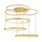 Corbett Lighting Chiasso 3 Light Chandelier in Vintage Polished Brass Finish 537-56-VPB - alternate 1
