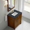James Martin Vanities Bellshire 30" Single Vanity, Honey Oak w/ 3 CM Charcoal Soapstone Silestone Top 660-V30-HNO-3CSP - alternate 6