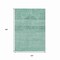 Homeroots 10' X 14' Aqua And Teal Blue Medallion Washable Indoor Outdoor Area Rug 616093 - alternate 3