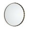 Homeroots 30" Gold Metal Scalloped Accent Mirror 607277 - alternate 3