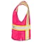 Dome75 Hi-Vis Safety Vest 2X/3X Class Non-ANSI/Enhanced Visibility , Zipper 6 Pockets, 2 Mic Tab DV2183 - alternate 5