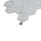 Apollo Tile 11x12 Bianco Carrara Marble Polished Floor and Wall Mosaic Tile 4.49 sqft/case, 5PK APLKB88G06PA - alternate 6