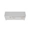 Homeroots Modern White And Natural Long Door TV Stand 389030 - alternate 1