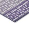Homeroots 3' X 5' Purple Lavender And Ivory Geometric Washable Indoor Outdoor Area Rug 613867 - alternate 4