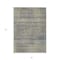 Homeroots 8' X 10' Khaki Beige And Gray Striped Washable Indoor Outdoor Area Rug 588091 - alternate 4