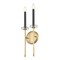Z-Lite Gaultier  Modern Gold 2 Light Wall Sconce 6100-2S-MGLD - alternate 5
