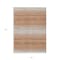 Homeroots 8' X 10' Copper And Beige Abstract Washable Indoor Outdoor Area Rug 599949 - alternate 8