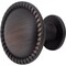 Designperfect 1-1/4 Diameter Round Cabinet Knob, Brushed Oil Rubbed Bronze DPA-R11KORB - alternate 3