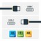 Startech.Com 6ft USB-C Cable, USB4 20Gbps CC6FT20GUSB4TPW - alternate 2