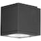 Sunlite LED Black Cube Up And Down Outdoor Light Fixture, 18W 1300 Lmn Color Selectable 30K/40K/50K 81292-SU - alternate 1