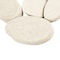 Daltile Pebble Oasis Natural Stone Flat Pebble Mosaic 12in x 12in in Tumbled Icicle, 11PK PB18FLTPEBMSTM - alternate 4