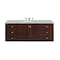 James Martin Vanities Amberly 60'' S Vanity, Mid-Century Walnut w/ Victorian Sil Top w/FreePower Wireless Charger 670-V60S-WLT-FVSL - alternate 5