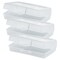 Storex Large Pencil Box, Clear, 3PK 61622U12C - alternate 1