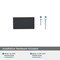 Amerock Prominence 1-9/16 inch (40mm) Length Matte Black Cabinet Knob, 25PK 25VMP37321MB - alternate 2