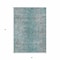 Homeroots 3' X 5' Teal Blue Gray And Charcoal Oriental Washable Indoor Outdoor Area Rug 588840 - alternate 4
