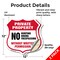 Signmission Private Property Shield Sign No Hunting, 12 inch X 12 inch, Vinyl Decal, 2PK SHI-D-2PACK-12-445 - alternate 4