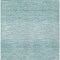 Homeroots 5' X 8' Aqua And Ivory Abstract Washable Indoor Outdoor Area Rug 587393 - alternate 6