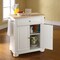 Crosley Alexandria Wood Top Portable Kitchen Island/Cart KF30021AWH - alternate 8