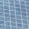 Homeroots 5' X 8' Denim Blue And Ivory Geometric Washable Indoor Outdoor Area Rug 596094 - alternate 5