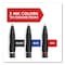 Sharpie S-Gel High-Performance Gel Pen, Retractable, Fine 0.5 mm, Assorted Ink Colors, Black Barrel, 4PK 2116199 - alternate 4