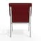 Flash Furniture Burgundy Fabric Stackable Church Chair with Arms XU-DG-60156-BUR-GG - alternate 7