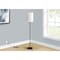Monarch Specialties Lighting, 62''h, Floor Lamp, Black Metal, Ivory / Cream Shade, Contemporary I 9758 - alternate 2