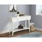 Homeroots 42" White Solid Wood Console Table With Shelves And Drawers 524160 - alternate 3
