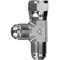 Gates Male JIC 37 Flare to Female JIC 37 Flare Swivel to Male JIC 37 Flare - Tee G60473-2424 - alternate 1