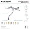 Kingston Brass Double-Handle Wall Mount Bathroom Faucet, Brushed Brass KS1217BPL - alternate 3