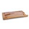 Picnic Time Family Of Brands Ventana - Tempered Glass and Acacia Cheese Board and Knife Set 915-01-512-000-0 - alternate 5