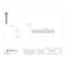 Tamper-Pruf Screws #6-32 x 1 in Torx Flat Tamper Resistant Screw, Plain Finish, 18-8 Stainless Steel, 25 PK 91520 - alternate 3