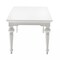 Homeroots 94" White Solid Wood Dining Table 397668 - alternate 5