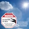 Signmission Warning Alligators in Area Do Not S, 6 Inch X 6 Inch, Plastic Sign OC-P-6-339 - alternate 4