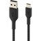 Belkin Boost Up Charge Usb A To Usb C Braided Cable 3ft, Black CAB002BT1MBK - alternate 4