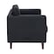 Flash Furniture HERCULES Artemis 3 Piece Black LeatherSoft Sofa and 2 Chair Set, 8 AC Outlets/4 USB/4 USB-C Ports ZB-8921-SET3-BLK-GG - alternate 6