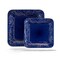 Elama Indigo Lotus 16 Piece Square  Dinnerware Set EL-INDIGOLOTUS - alternate 7