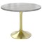 Leisuremod Round 35.43 in W, 29.34 in L, Sintered Stone/Stainless Steel, White VT20BG-36WS - alternate 1