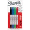 Sharpie Black, Blue, Green, Red Twin-Tip Markers, 4 PK 32174PP - alternate 1