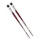 Da Vinci COLLEGE Student Brush, Synthetic, Acrylic & Oil, Flat, Series 8740, Size 20, 2PK VA-8740_20 - alternate 2
