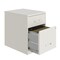 Space Solutions 14.25 in W 2 Drawer Vertical File Cabinet W/ Accessory Drawer, Pearl White 25958 - alternate 12
