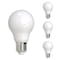 Bulbrite LED Filament A19 Dimmable Medium Screw Base E26 Light Bulb 60W Equivalent 2700K, Frost, 4PK 861421 - alternate 1