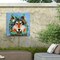 Trademark Fine Art Outdoor Canvas Art Karrie Evenson 'Rainbow Wolf' Wall Art for Patios, or Gardens GRL00694-OC2424WR - alternate 5
