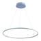 Jonathan Y Brice 35" Modern Contemporary Metal Round Dimmable Integrated LED Pendant, Blue JYL7220D - alternate 7